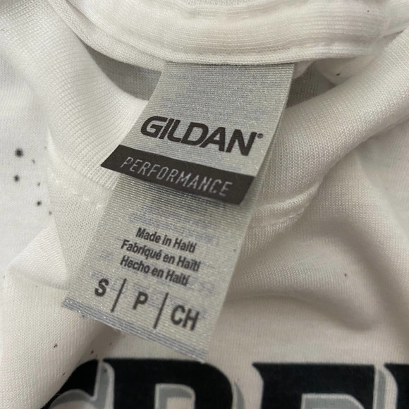 Rebel Soul Handmade Speckle Skull Tee Size Small - Picture 4 of 5